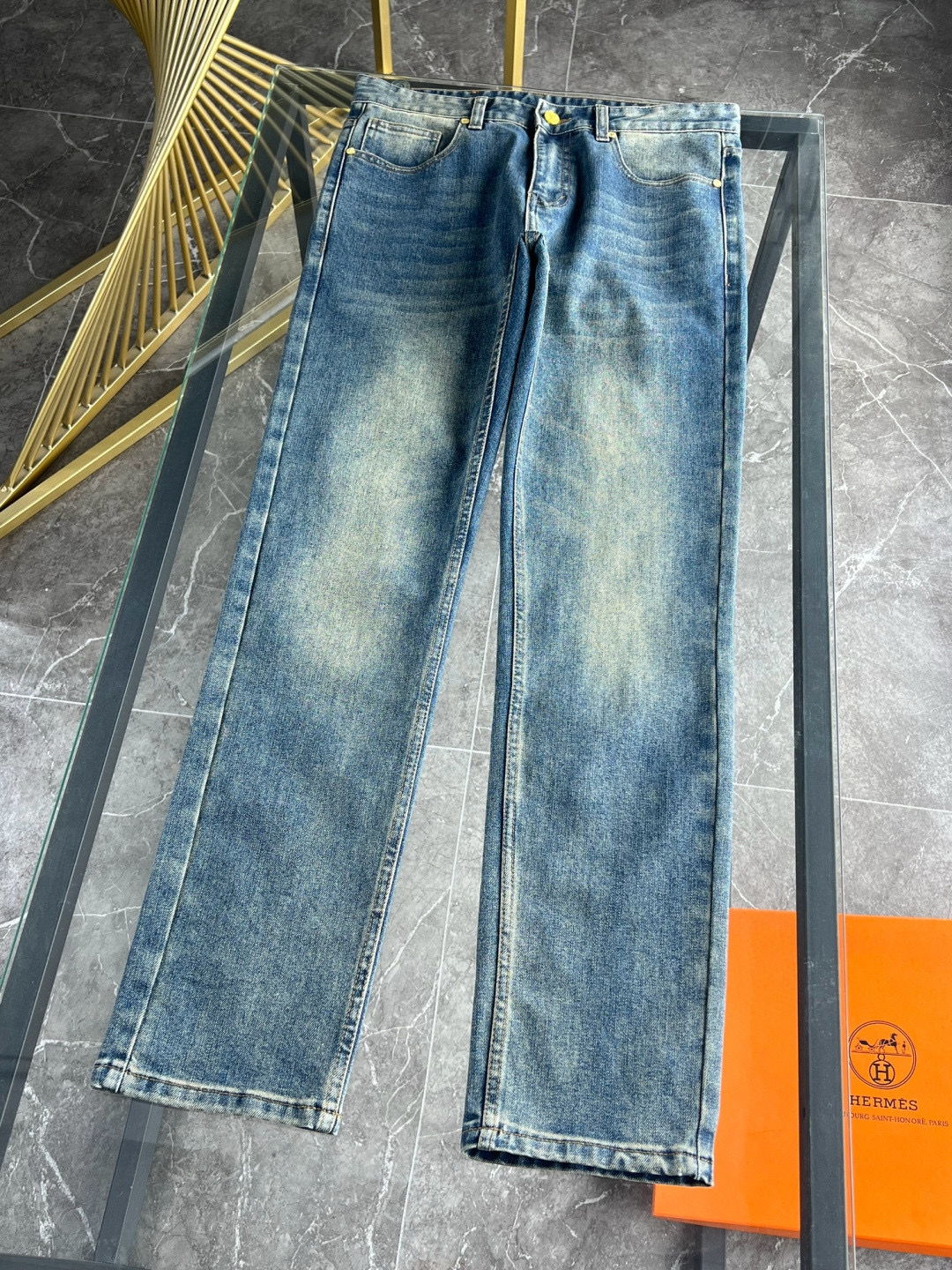 루이비통 남자 청바지