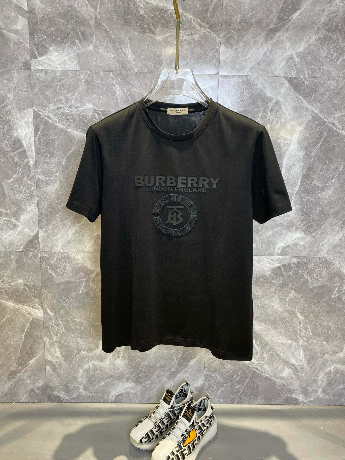 버버리 2컬러 남자 반팔티