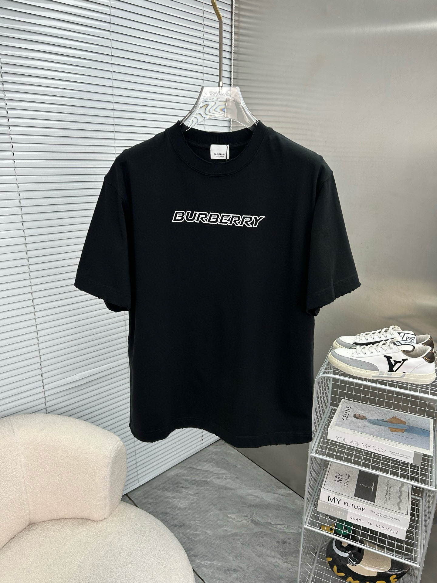 버버리 3컬러 남자 반팔티