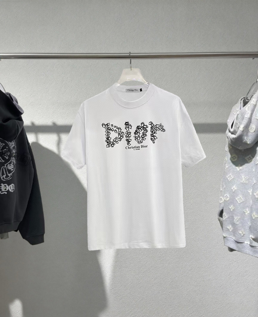 디올 남자 반팔티