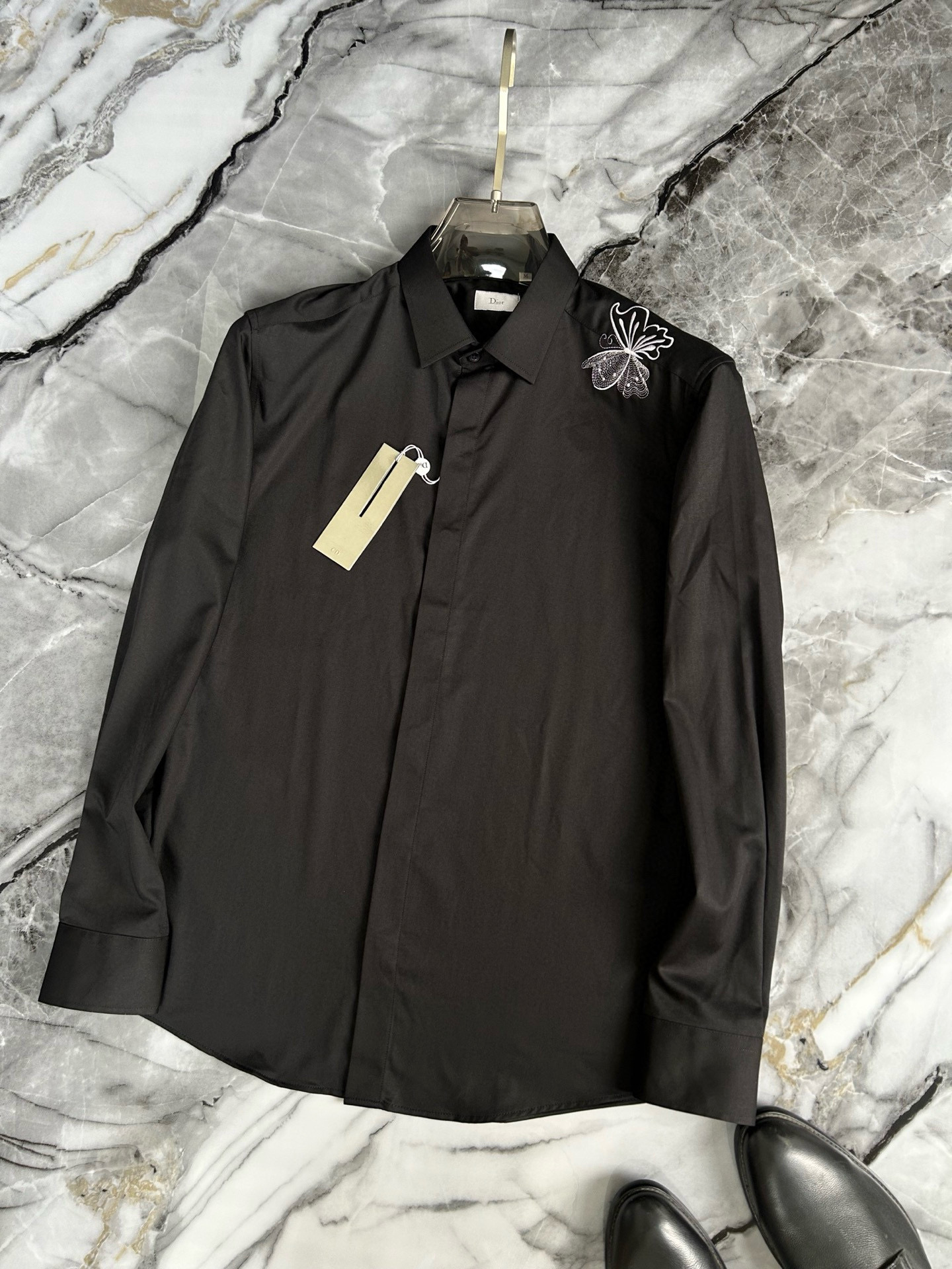 디올 2컬러 남자 셔츠