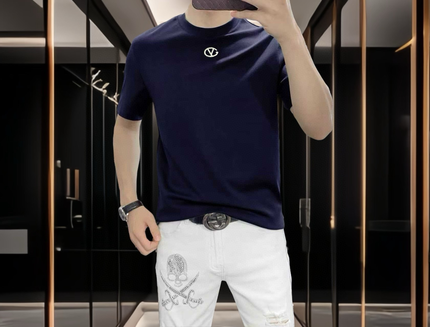 발렌티노 6컬러 남자 반팔티