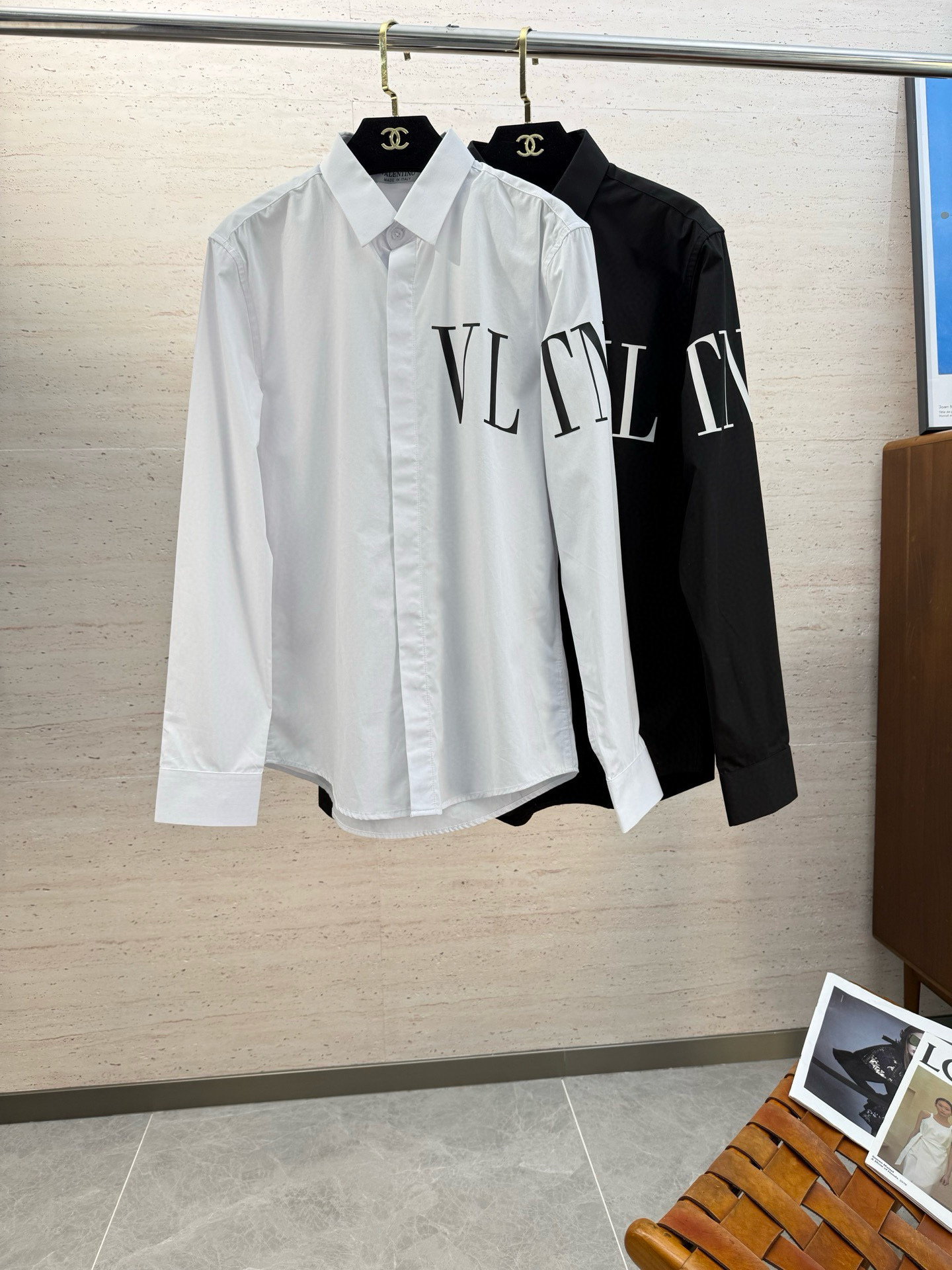 발렌티노 2컬러 남자 셔츠 