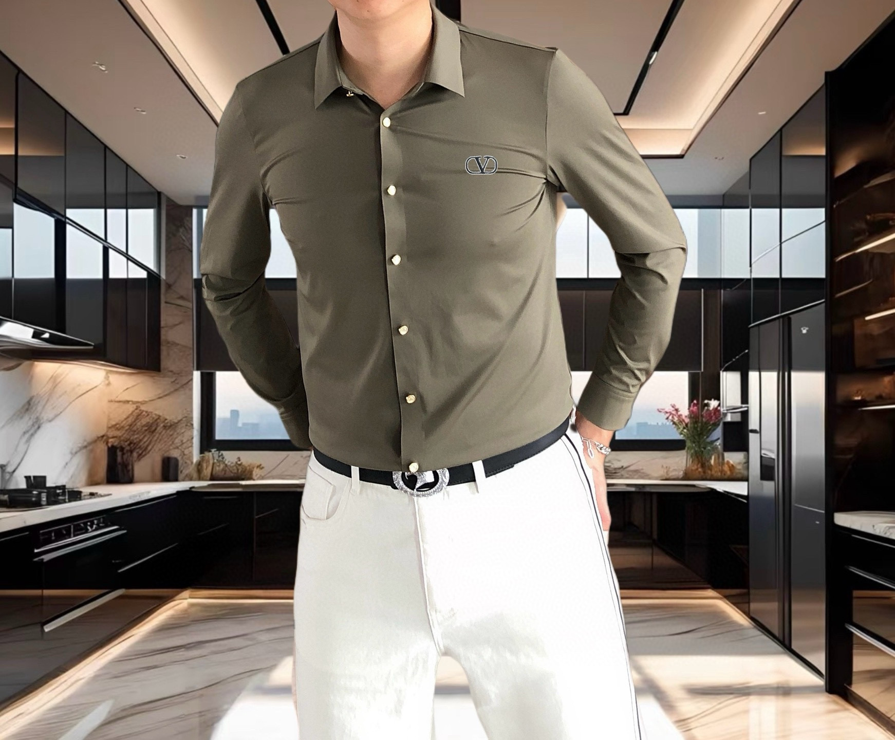 발렌티노 8컬러 남자 셔츠