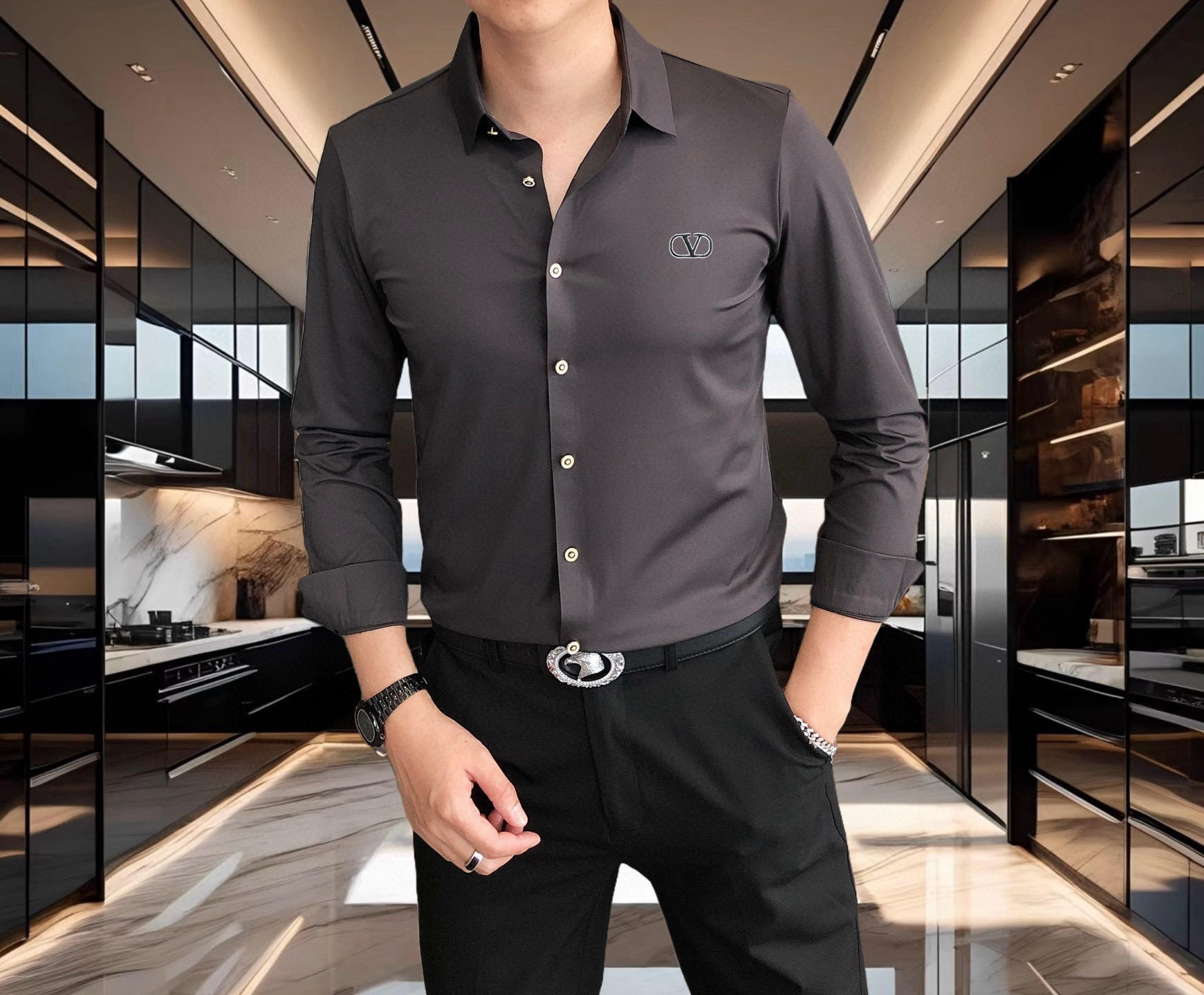 발렌티노 8컬러 남자 셔츠