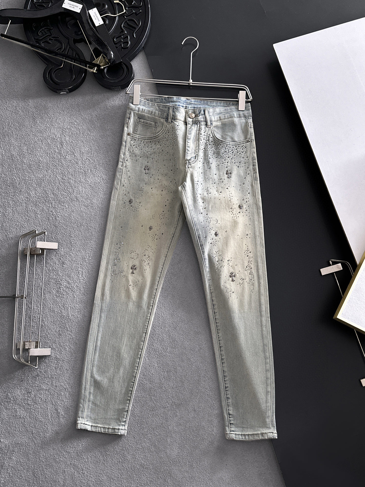 크롬하츠 남자 청바지