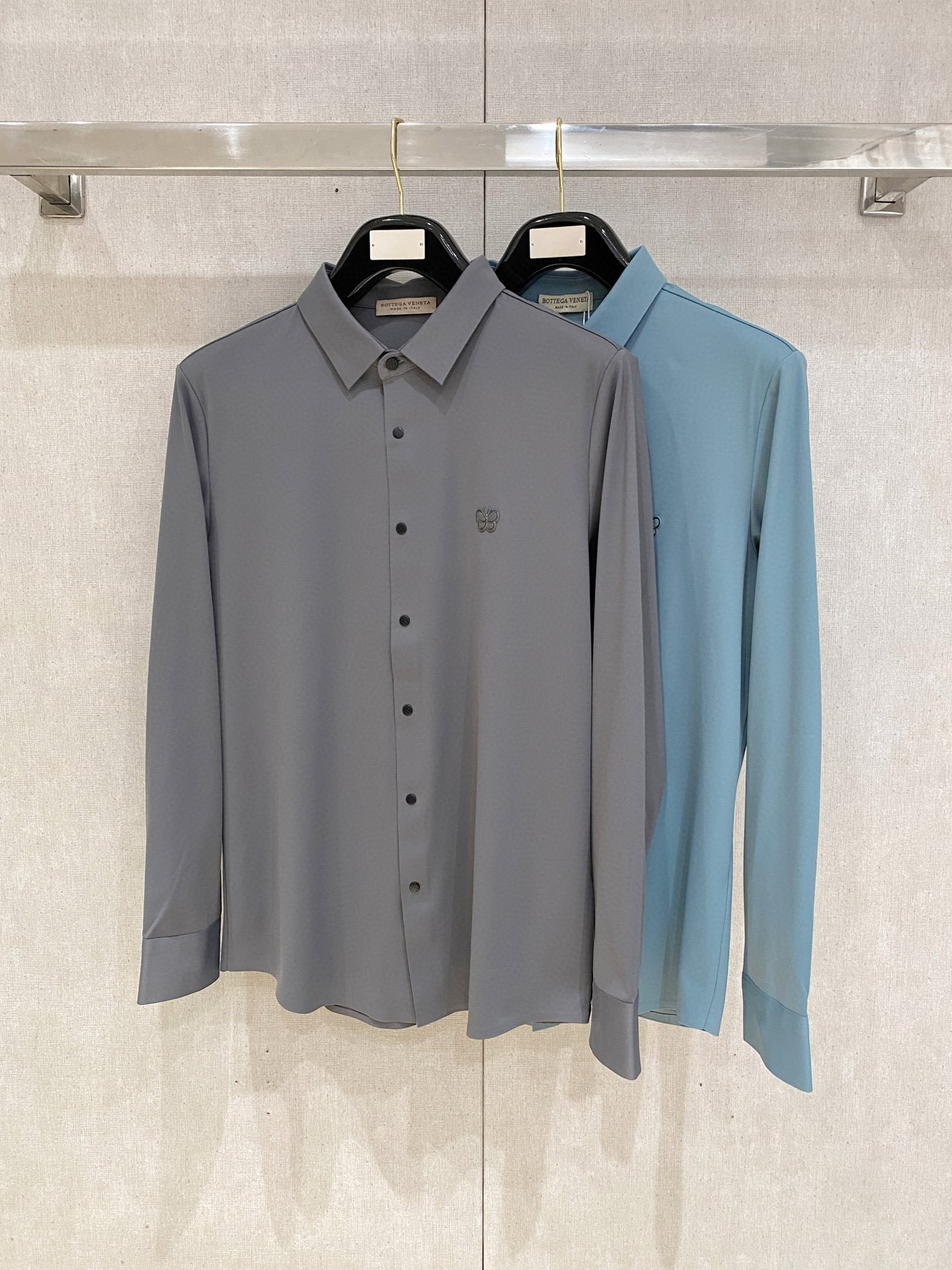 보테가베네타 2컬러 남자 셔츠