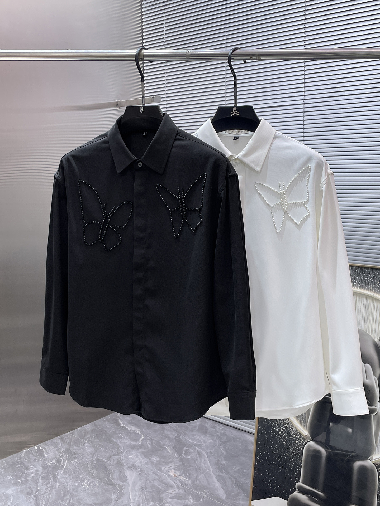 보테가베네타 2컬러 남자 셔츠