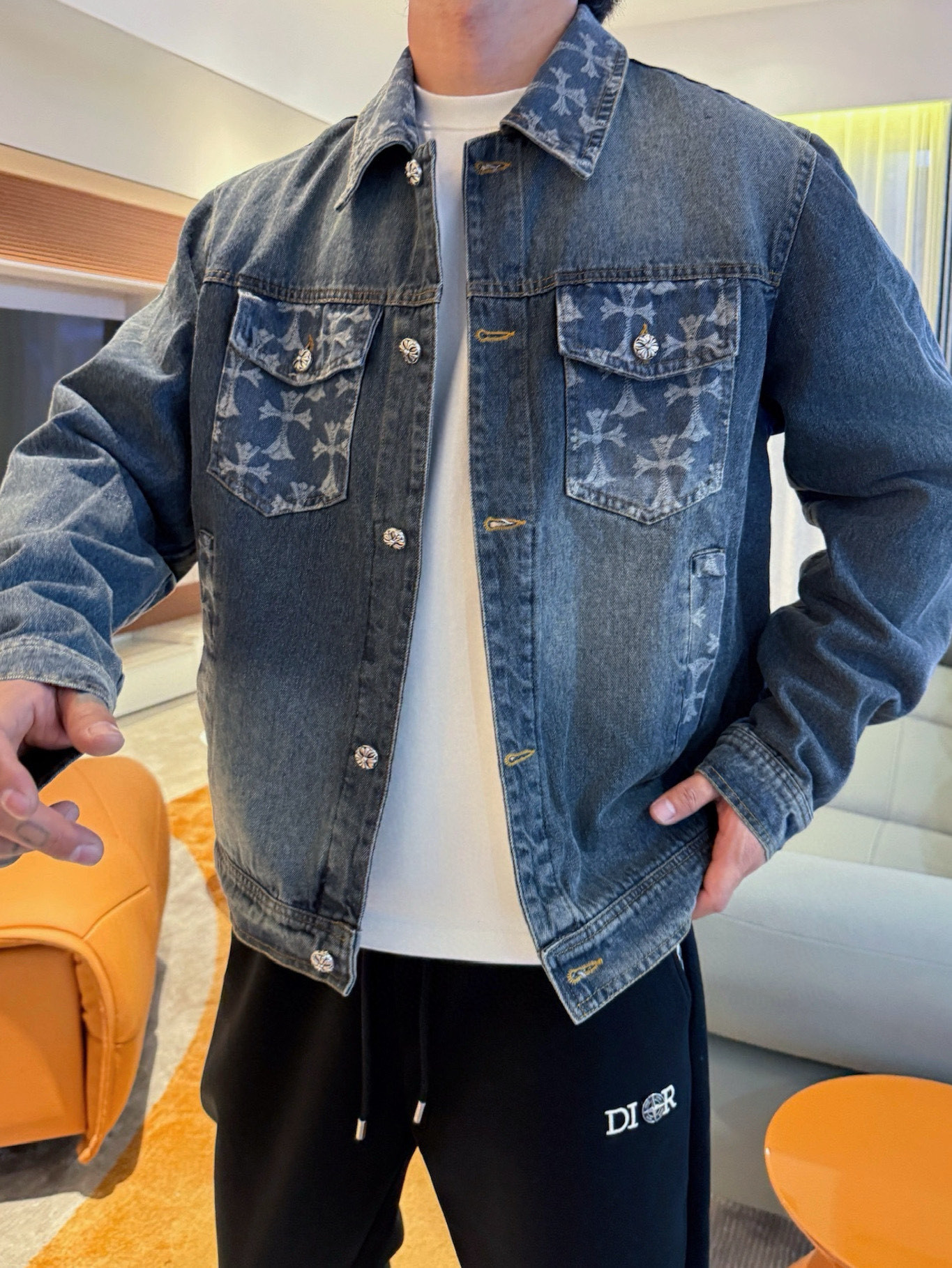 크롬하츠 남자 자켓