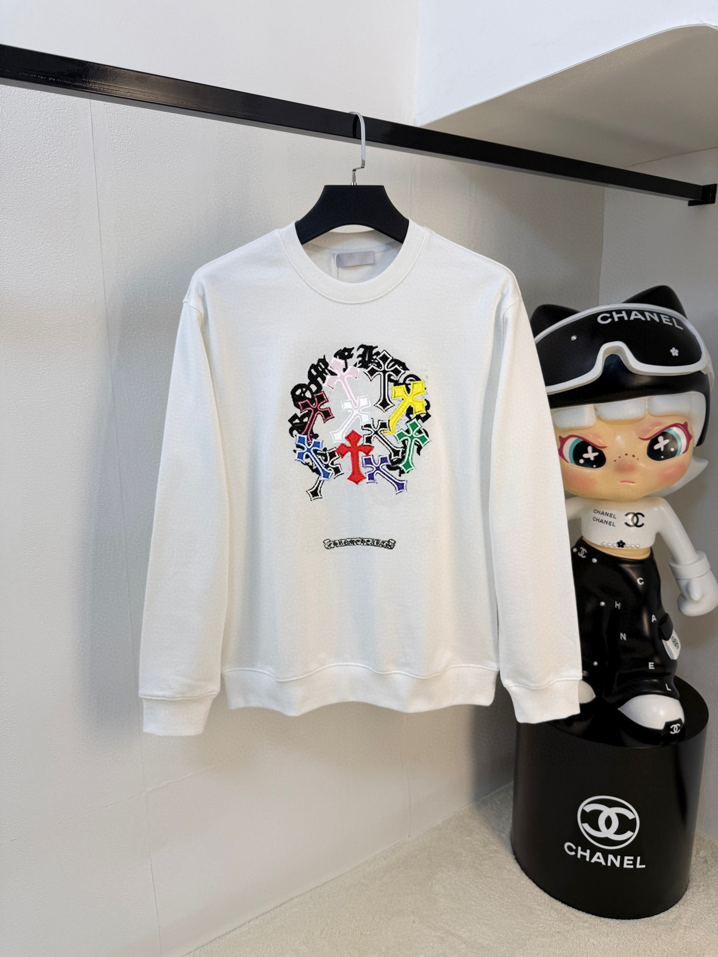 크롬하츠 2컬러 남자 맨투맨