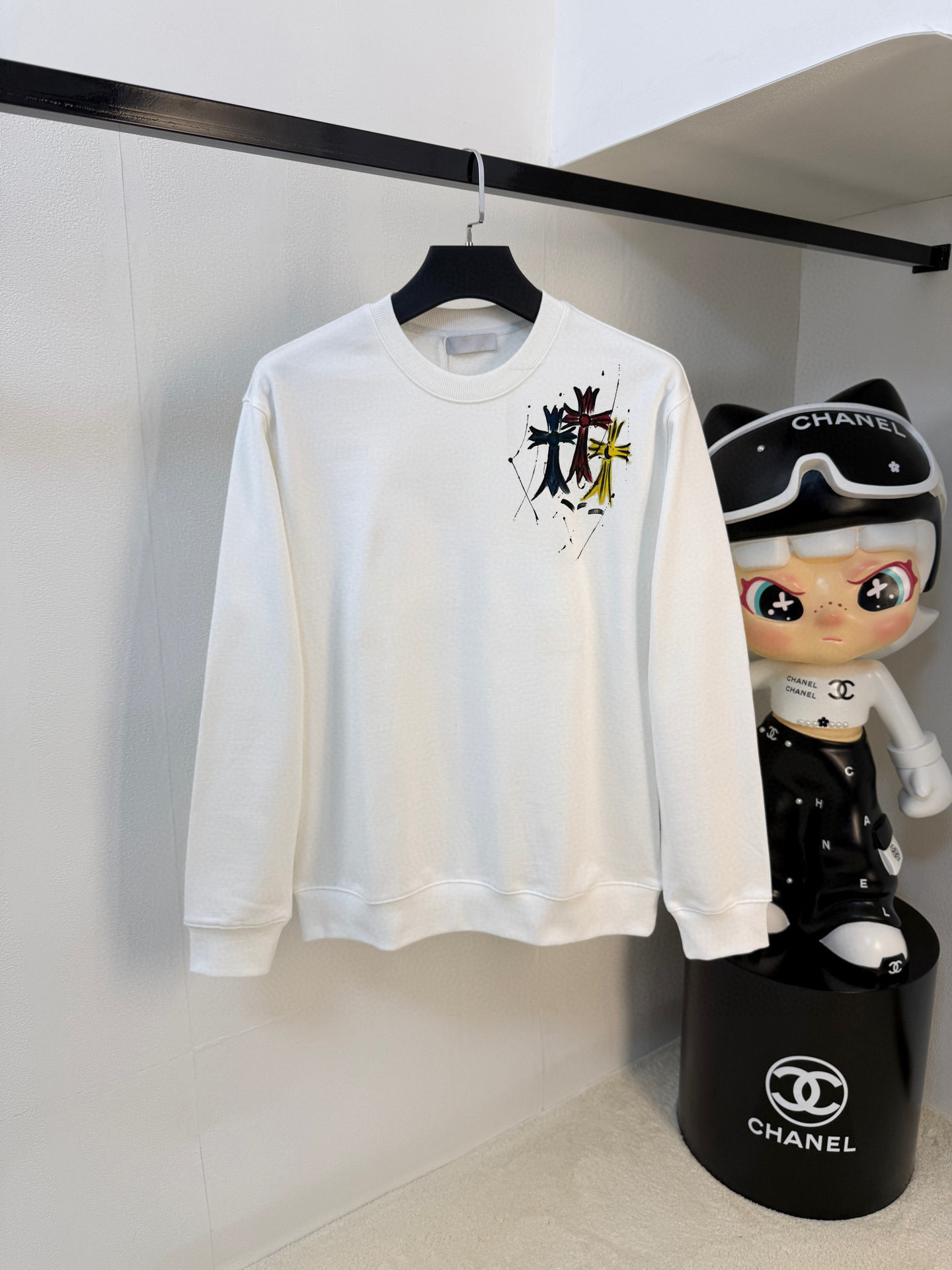 크롬하츠 2컬러 남자 맨투맨