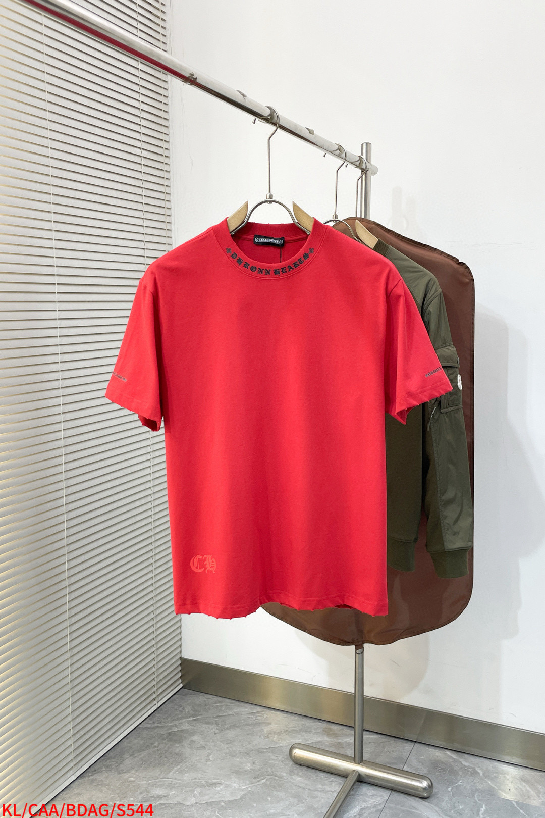 크롬하츠 2컬러 남자 반팔티