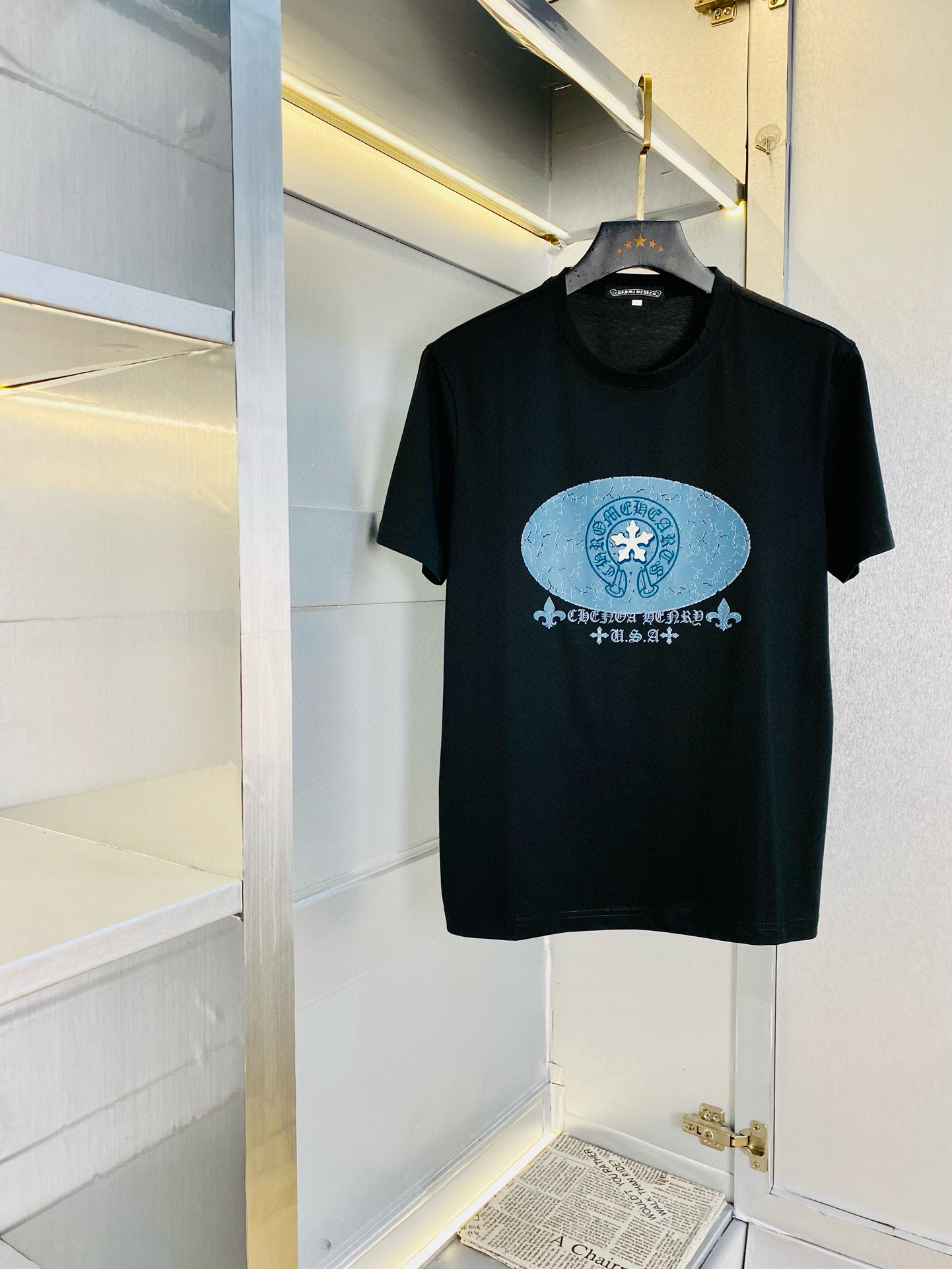 크롬하츠 2컬러 남자 반팔티