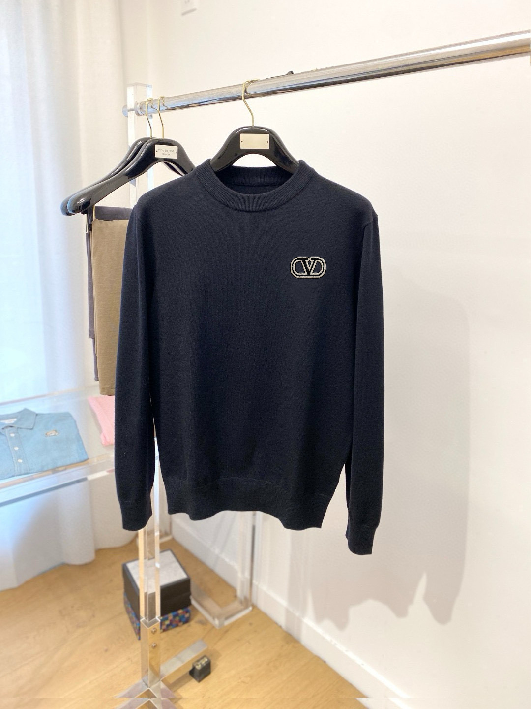 발렌티노 2컬러 남자 니트