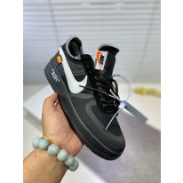 오프화이트 X 나이키 에어포스 남녀공용 스니커즈 신발 운동화