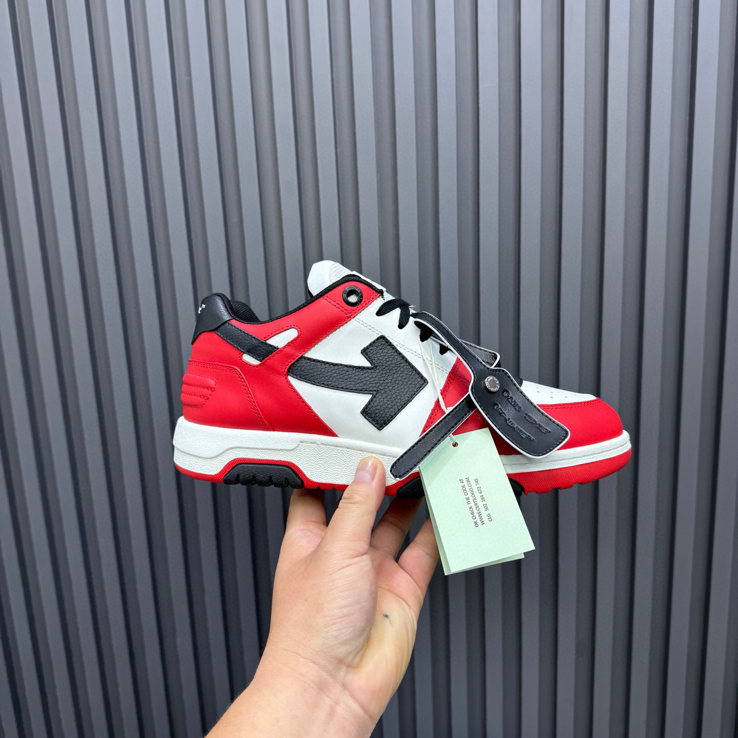 오프화이트 남녀공용 스니커즈 신발 운동화