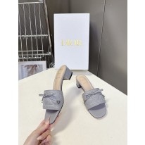 디올 여자 슬리퍼