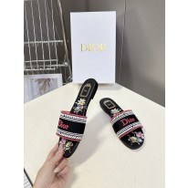 디올 여자 슬리퍼
