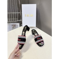 디올 4.5cm 여자 슬리퍼
