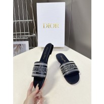 디올 여자 슬리퍼